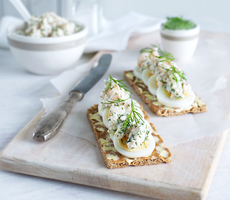 Skagen and egg sandwich| FINN CRISP