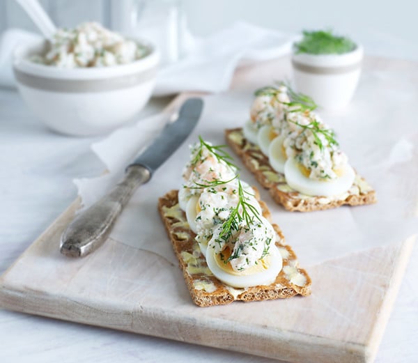Skagen and egg sandwich| FINN CRISP
